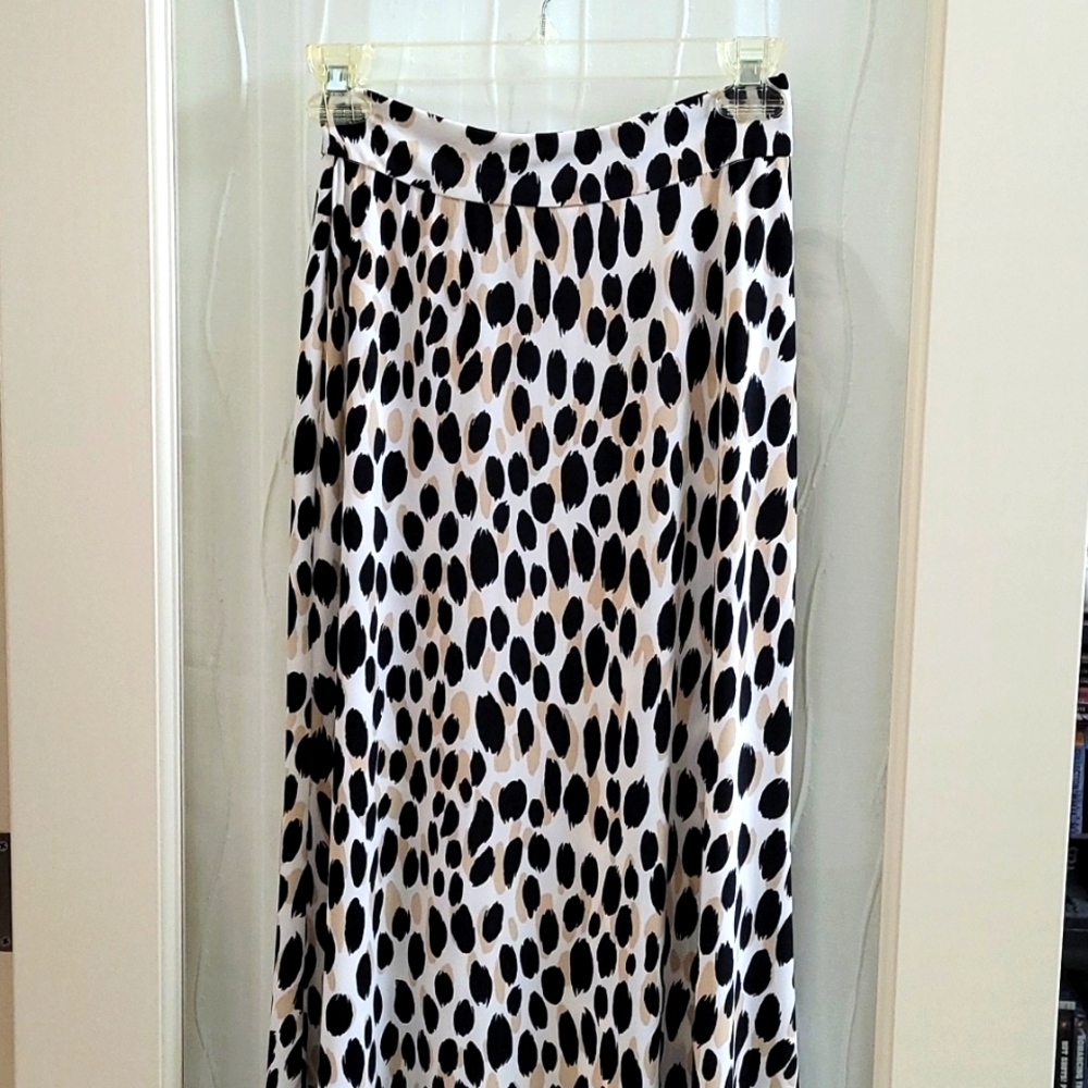 Boston Proper Leopard Maxi Skirt